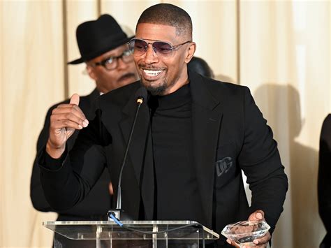 jamie dominic|Hear Jamie Foxx address details of his health scare in new video.